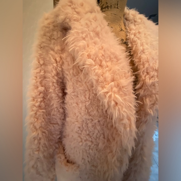 Pink Teddy Jacket size small - Picture 3 of 8